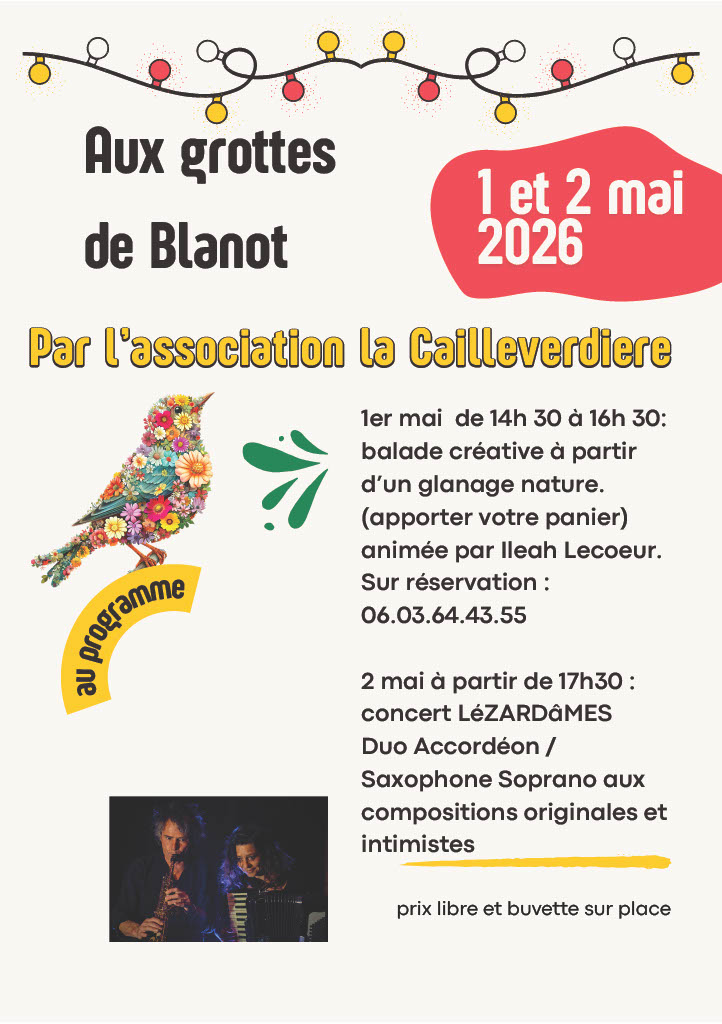 Balade créative-ouverture des grottes